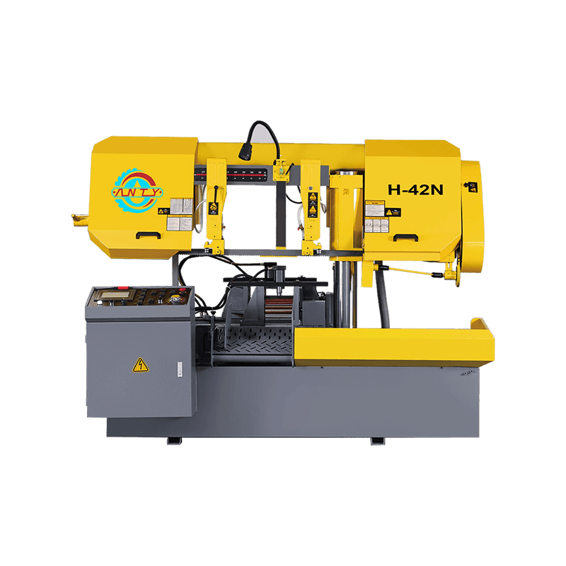 Máquina de sierra de cinta completamente automática CNC, duradera, eficiente y que ahorra tiempo