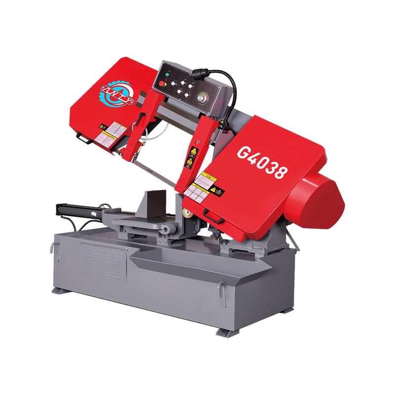 Máquina de sierra de cinta para metal semiautomática profesional y de alta calidad con relación de rendimiento de alto costo