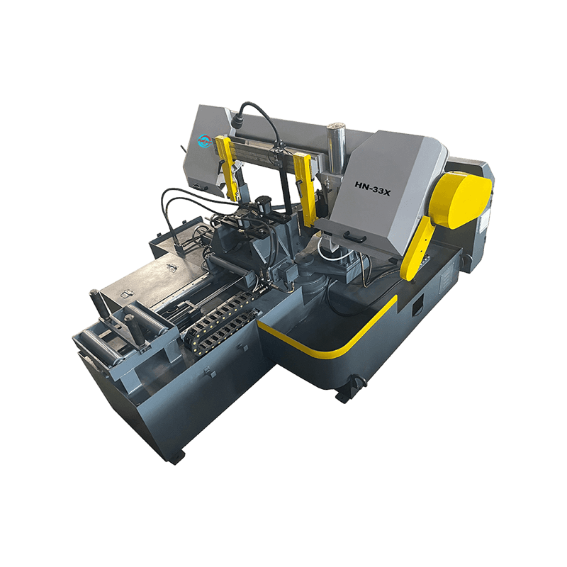 Máquina de sierra de cinta automática completa CNC de corte de precisión con sistema de control inteligente