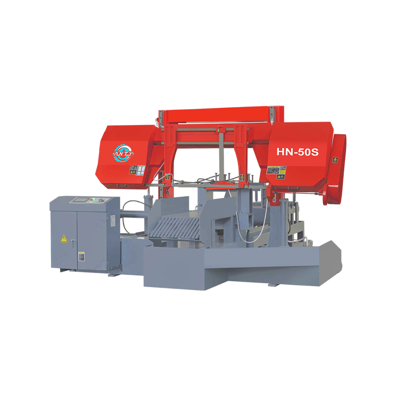 Máquina de sierra de cinta completamente automática CNC, fácil de operar, de alta calidad