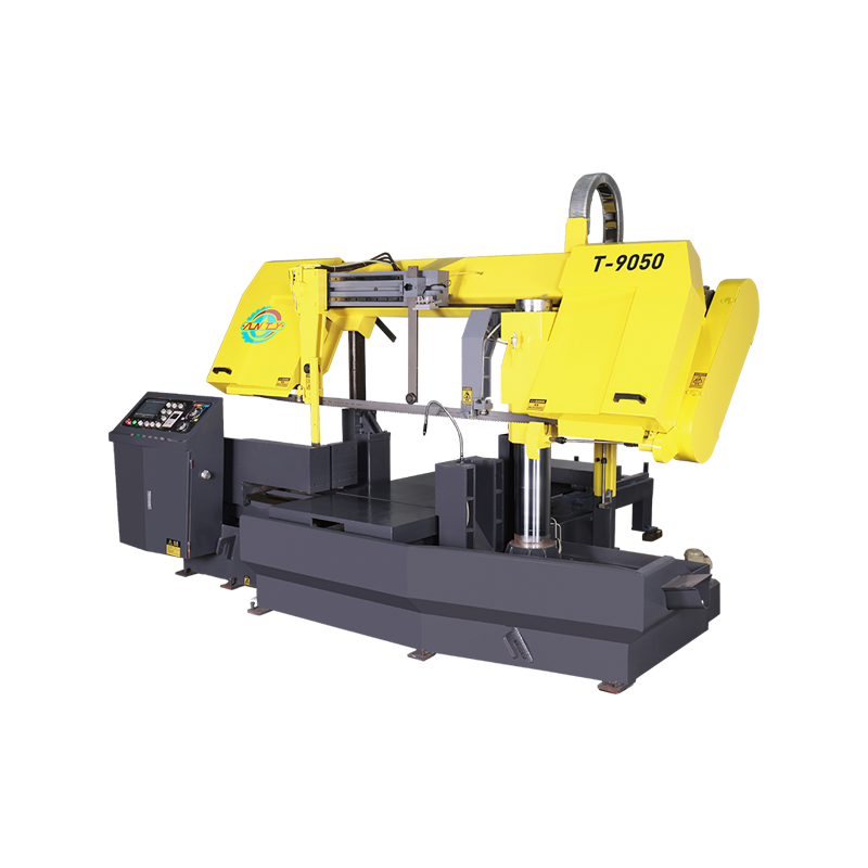 Máquina de sierra de cinta horizontal industrial de alta producción